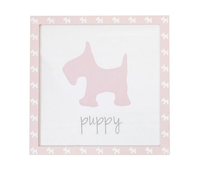 Cuadro mdf rosa 38x40cm