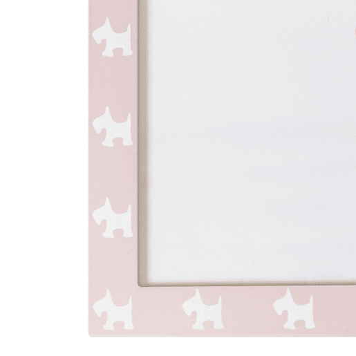 Quadro em MDF rosa 38x40cm Quadro em MDF rosa 38x40cm