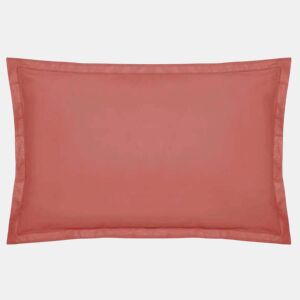 Capa de almofada de algodão rosa 50x70cm (50x70cm)