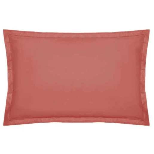 Capa de almofada de algodão rosa 50x70cm (50x70cm)