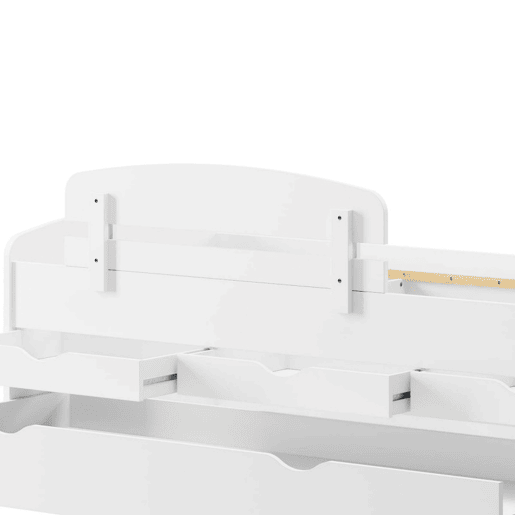Grade protectora em aglomerado branco 35x5x105