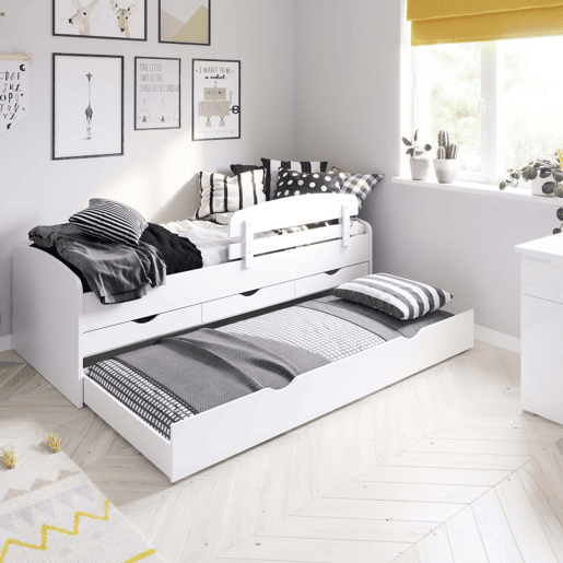 Grade protectora em aglomerado branco 35x5x105