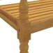 Banco de madera batavia con cojín 150x51 Banco de madera batavia con cojín 150x51 Antracita