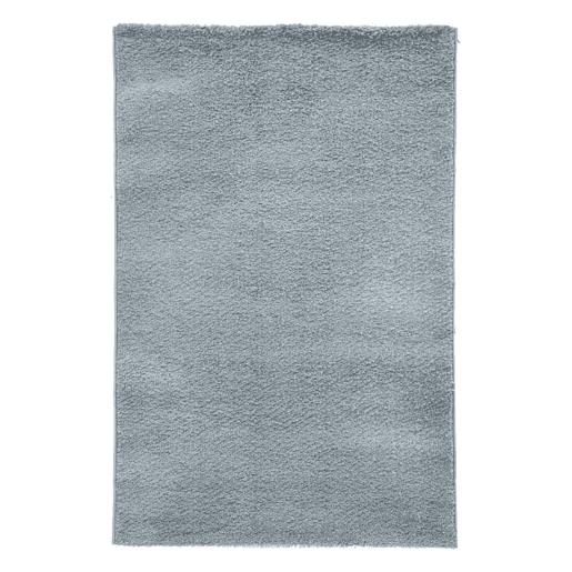 Tapete de poliéster azul 100x150cm