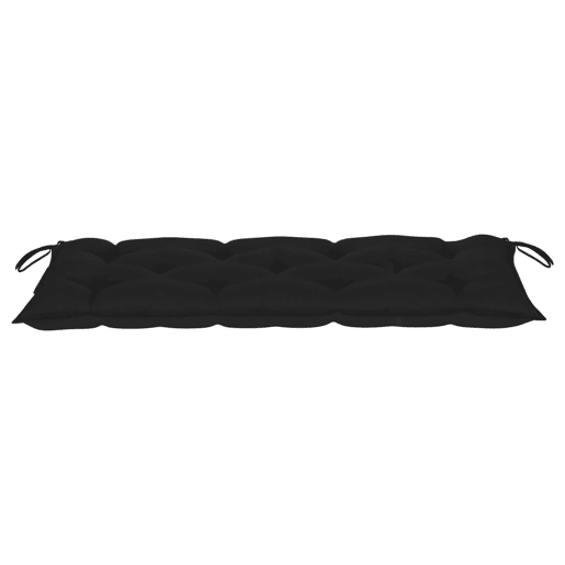 vidaXL Banco de jardim com almofadão 120 cm bambu vidaXL Banco de jardim com almofadão 120 cm bambu