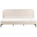 Beliani Cama Terciopelo SUZETTE 228x212 Beliani Cama Terciopelo SUZETTE 228x212 Beige