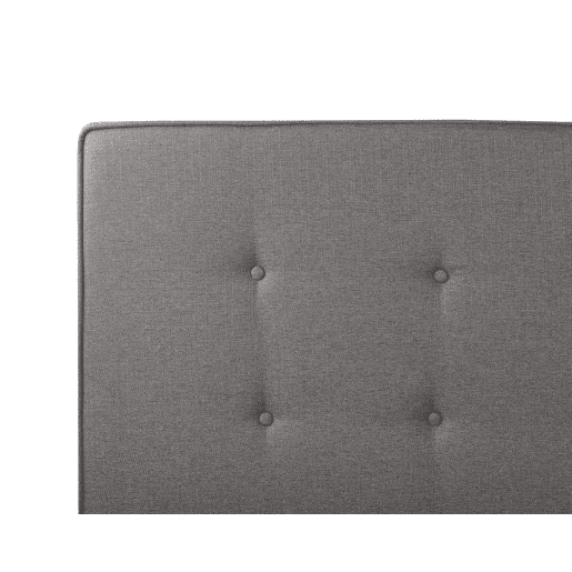 Cama Tecido AMBASSADOR 140 x 200 cm Cinzento Cama Tecido AMBASSADOR 140 x 200 cm Cinzento