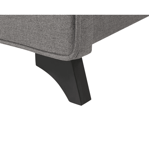 Cama Tecido AMBASSADOR 140 x 200 cm Cinzento Cama Tecido AMBASSADOR 140 x 200 cm Cinzento