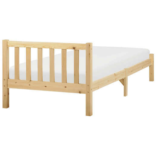 Beliani Cama Pinho FLORAC