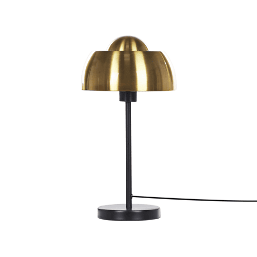 Candeeiro de mesa SENETTE Metal PretoDourado