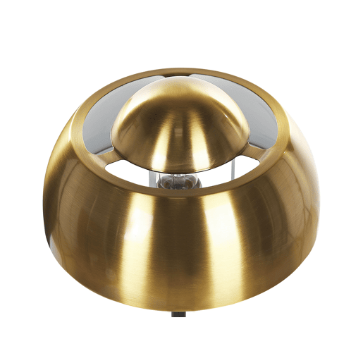 Candeeiro de mesa SENETTE Metal PretoDourado