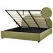 Beliani Cama con almacenaje Bouclé VAUCLUSE 194x216 Beliani Cama con almacenaje Bouclé VAUCLUSE 194x216 Verde