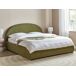 Beliani Cama con almacenaje Bouclé VAUCLUSE 194x216 Beliani Cama con almacenaje Bouclé VAUCLUSE 194x216 Verde