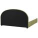 Beliani Cama con almacenaje Bouclé VAUCLUSE 194x216 Beliani Cama con almacenaje Bouclé VAUCLUSE 194x216 Verde