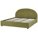 Beliani Cama con almacenaje Bouclé VAUCLUSE 194x216 Beliani Cama con almacenaje Bouclé VAUCLUSE 194x216 Verde