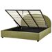 Beliani Cama con almacenaje Bouclé VAUCLUSE 194x216 Beliani Cama con almacenaje Bouclé VAUCLUSE 194x216 Verde