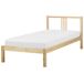 Beliani Cama Madera de pino VANNES 97x209 Beliani Cama Madera de pino VANNES 97x209 Blanco