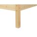 Beliani Cama Madera de pino VANNES 97x209 Beliani Cama Madera de pino VANNES 97x209 Blanco