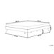 Beliani Cama sin cabecero MDF BERRIC 167x202 Beliani Cama sin cabecero MDF BERRIC 167x202 Blanco