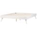 Beliani Cama sin cabecero MDF BERRIC 167x202 Beliani Cama sin cabecero MDF BERRIC 167x202 Blanco