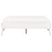Beliani Cama sin cabecero MDF BERRIC 167x202 Beliani Cama sin cabecero MDF BERRIC 167x202 Blanco