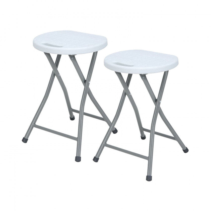 Pack 2 Taburetes Plegables de Resina 7house