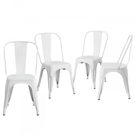 Pack 4 Cadeiras Industriais Strong 45x54x85cm Thinia Home