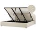 Beliani Cama con almacenaje Bouclé QUILLIEN 192x217 Beliani Cama con almacenaje Bouclé QUILLIEN 192x217 Beige