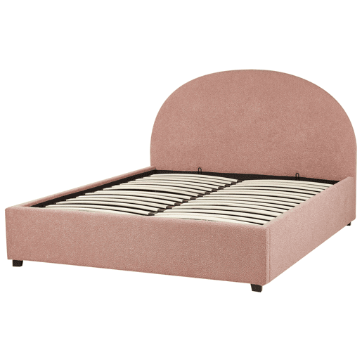 Beliani Cama baú Bouclé VAUCLUSE Beliani Cama baú Bouclé VAUCLUSE