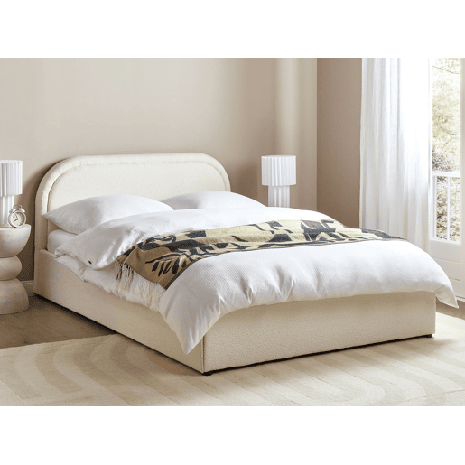Beliani Cama baú Bouclé QUILLIEN Beliani Cama baú Bouclé QUILLIEN