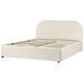 Beliani Cama con almacenaje Bouclé QUILLIEN 152x217 Beliani Cama con almacenaje Bouclé QUILLIEN 152x217 Beige