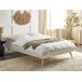 Beliani Cama sin cabecero MDF BERRIC 148x202 Beliani Cama sin cabecero MDF BERRIC 148x202 Blanco