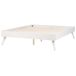 Beliani Cama sin cabecero MDF BERRIC 148x202 Beliani Cama sin cabecero MDF BERRIC 148x202 Blanco