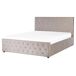 Beliani Cama con almacenaje Terciopelo AMIENS 171x217 Beliani Cama con almacenaje Terciopelo AMIENS 171x217 Beige