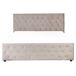 Beliani Cama con almacenaje Terciopelo AMIENS 171x217 Beliani Cama con almacenaje Terciopelo AMIENS 171x217 Beige