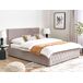Beliani Cama con almacenaje Terciopelo AMIENS 191x217 Beliani Cama con almacenaje Terciopelo AMIENS 191x217 Beige