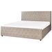 Beliani Cama con almacenaje Terciopelo AMIENS 191x217 Beliani Cama con almacenaje Terciopelo AMIENS 191x217 Beige