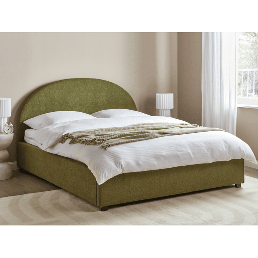 Beliani Cama baú Bouclé VAUCLUSE Beliani Cama baú Bouclé VAUCLUSE