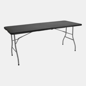 Mesa dobrável 180cm de catering retangular Thinia Home