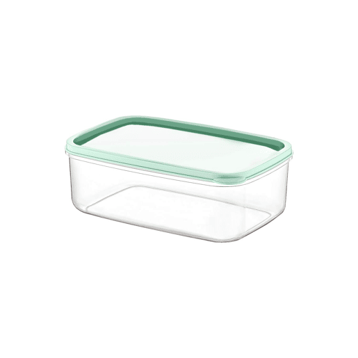 Conjunto de 5 recipientes herméticos para alimentos, formato retangular 7house Conjunto de 5 recipientes herméticos para alimentos, formato retangular 7house