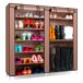 Armario Zapatero Tela con Puertas Cremallera Nyana Home 120 Armario Zapatero Tela con Puertas Cremallera Nyana Home 120 Granate