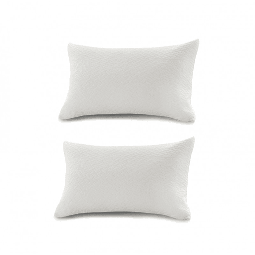 Almofadas Pack 2 100% viscose e pur 75 cm Almofadas Pack 2 100% viscose e pur 75 cm