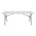 Mesa Plegable Rectangular Catering Thinia Home 240x74 Mesa Plegable Rectangular Catering Thinia Home 240x74 Blanco