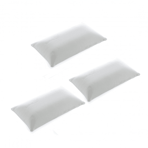 Almofada Pack 3 viscoelástica termovariável 907070cm Almofada Pack 3 viscoelástica termovariável 907070cm