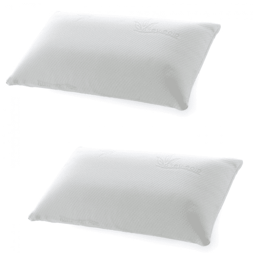 Almofadas Pack 2 viscoelásticas termoversíveis 90 cm
