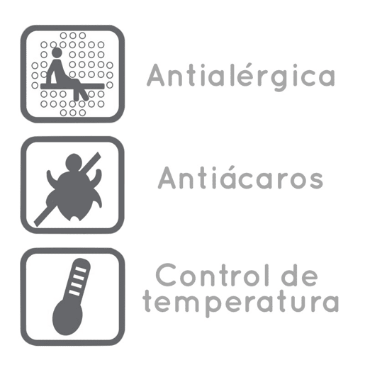 Almofada Pack 3 fibra 907070cm