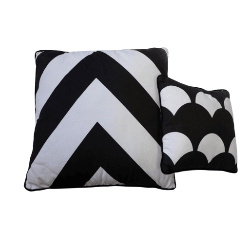 Almofadas set de 2 algodão multicolor 30x3050x50cm