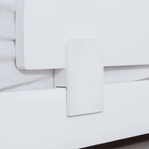 Grade de cama aglomerado cinzento 50x87x2cm