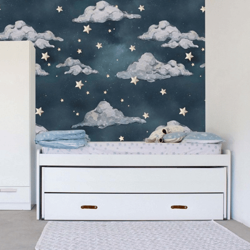Cama tripla em aglomerado branco + estrados e colchões 90x200cm Cama tripla em aglomerado branco + estrados e colchões 90x200cm