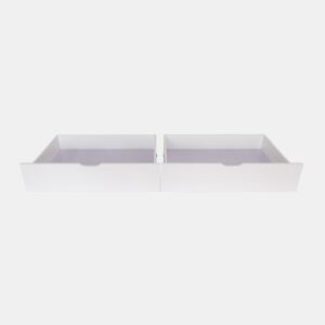 Gavetas Set de 2 em madeira branca 21x91x90cm